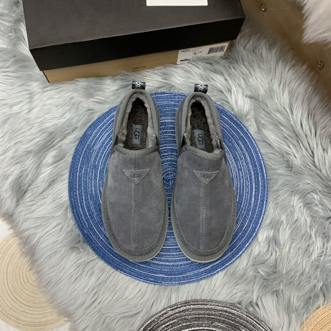 Gray Men's Slip-On Low-Top Casual Shoes – Style 3455