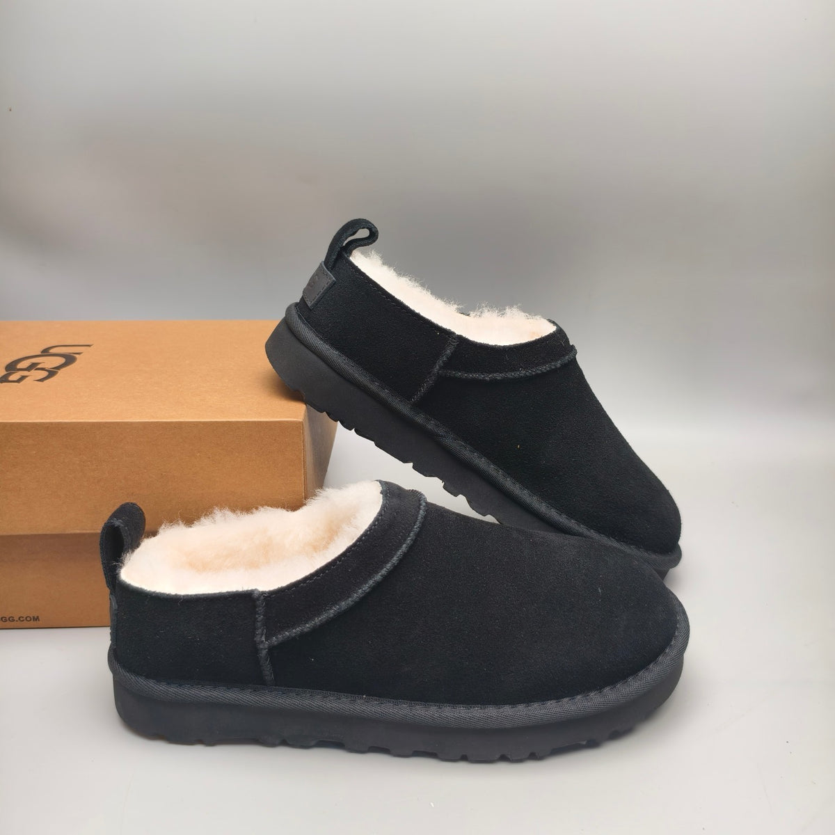 Black Women's Classic Slip-On Shoes – Style 3891