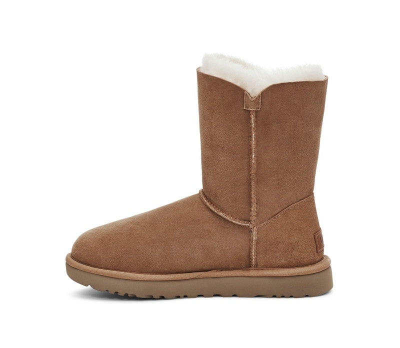 Chestnut Side-Zip Mid-Calf Boots – Style 2480