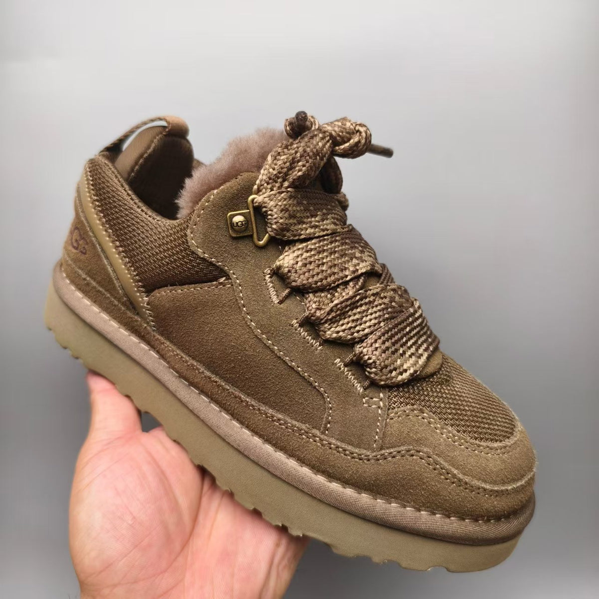 Walnut Unisex Mesh Casual Sneakers – Style 4032