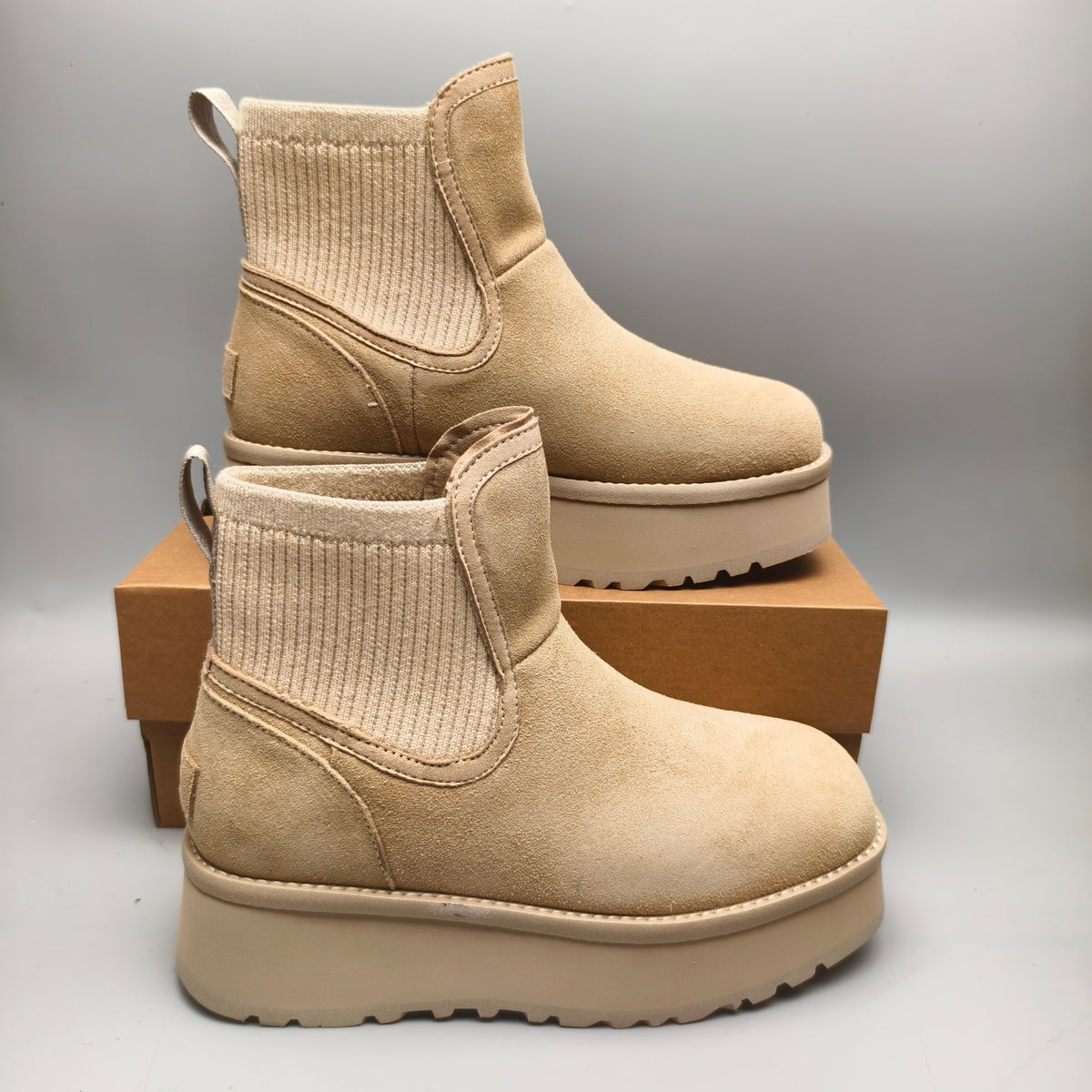 Sand 5 cm Platform Casual Shoes – Style 3258