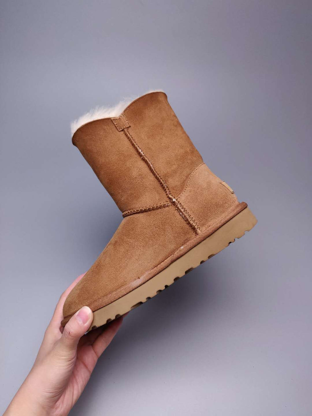 Chestnut Side-Zip Mid-Calf Boots – Style 2480