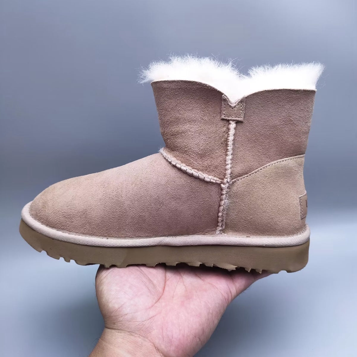 New Classic Stain-Resistant Footwear in Sand | Style 6422