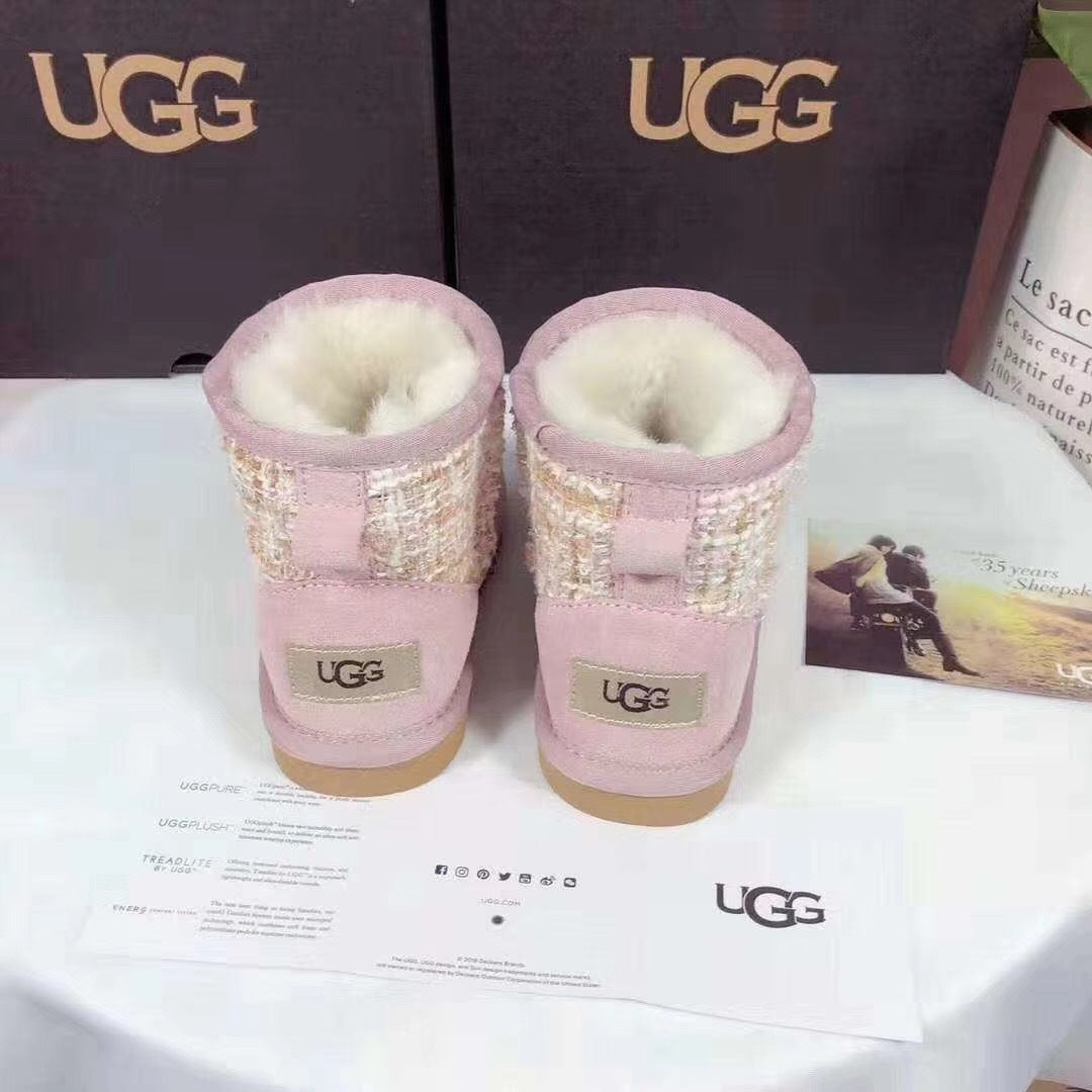Kids' Chic Snow Boots in Pink | Style 5854