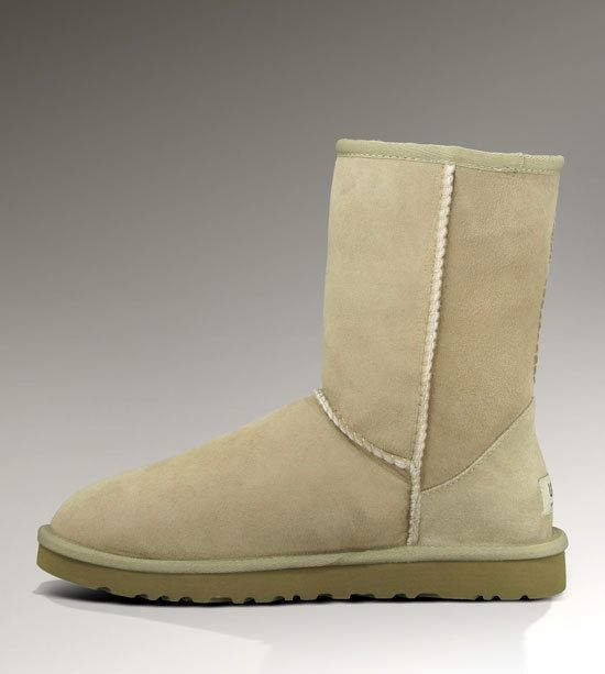 New Classic Stain-Resistant Short Boots in Sand | Style 6223