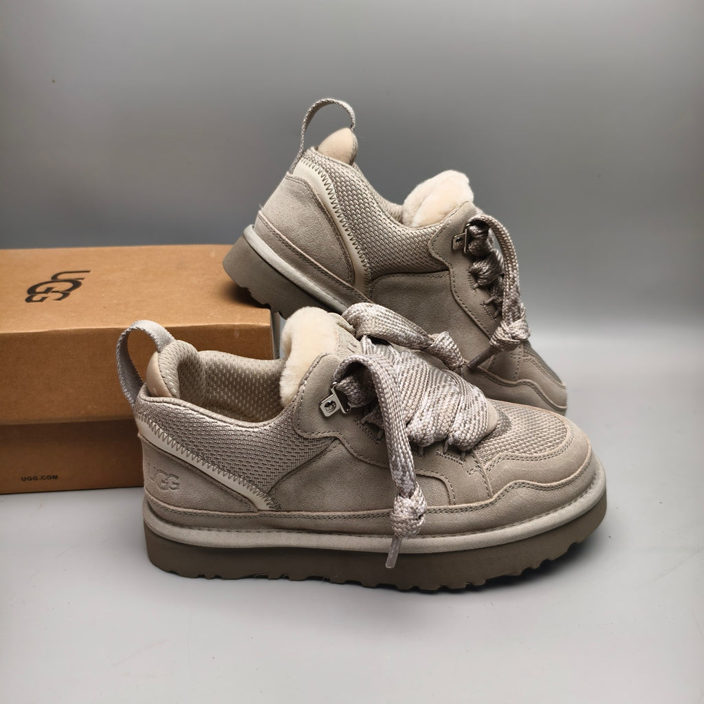 Gray Unisex Mesh Casual Sneakers – Style 4032