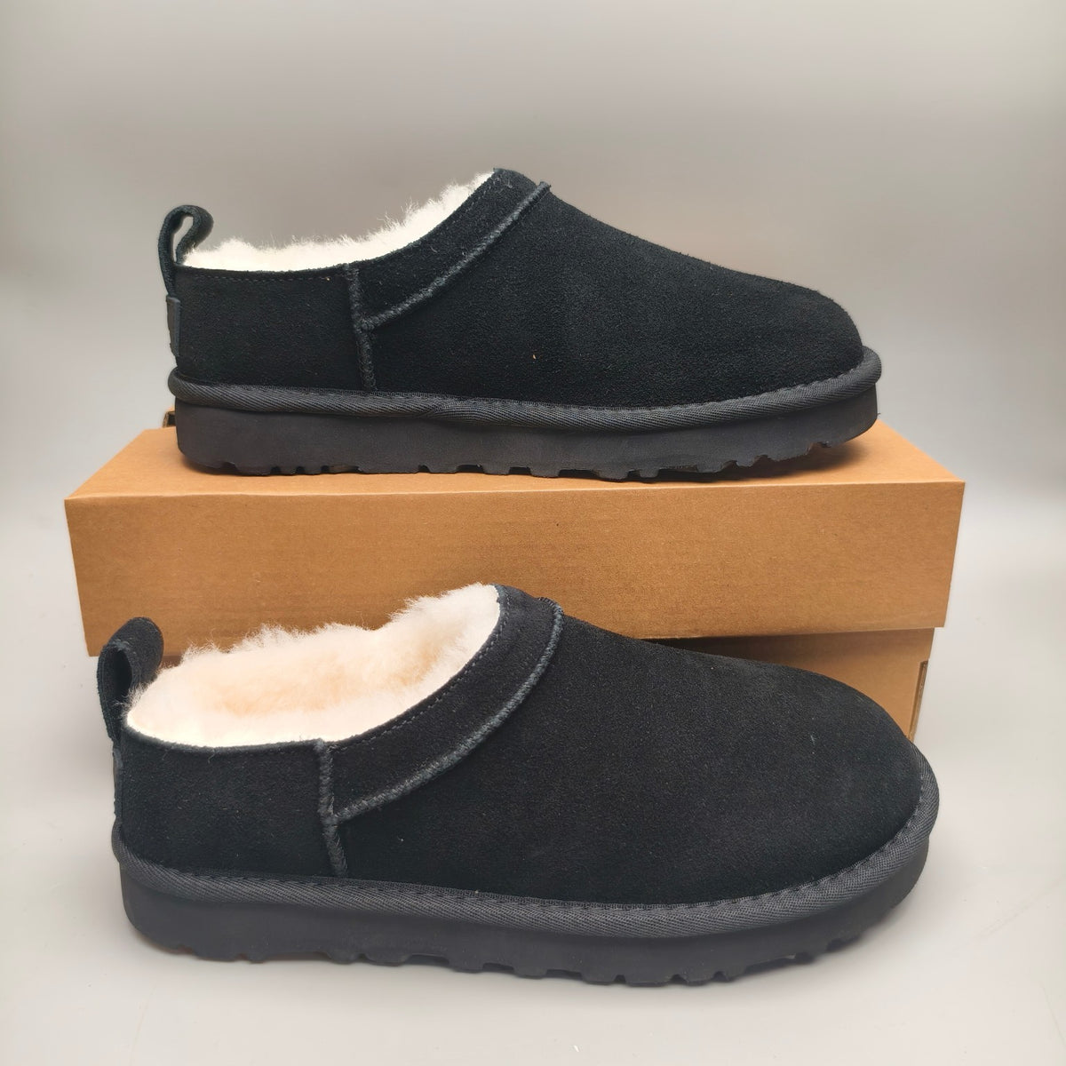 Black Women's Classic Slip-On Shoes – Style 3891