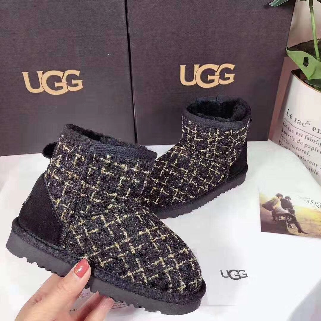 Kids' Chic Snow Boots in Black | Style 5854