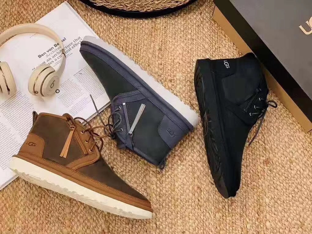 Black Niumu Zip-Up Shoes – Updated Style 3883