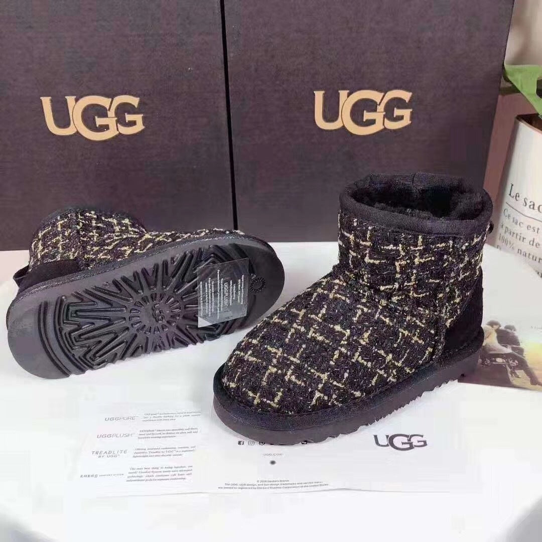 Kids' Chic Snow Boots in Black | Style 5854