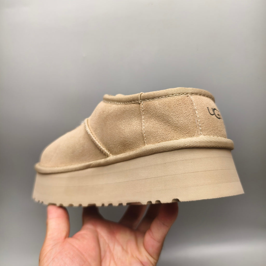 Sand Platform Mary Jane Shoes | Style 7612