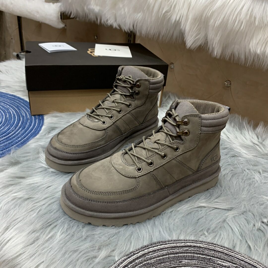 Gray Men's Lace-Up Casual Shoes – Style 2991