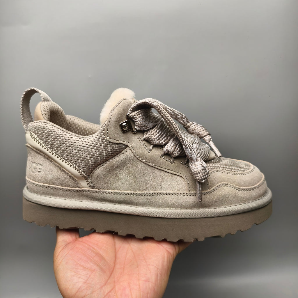 Gray Unisex Mesh Casual Sneakers – Style 4032