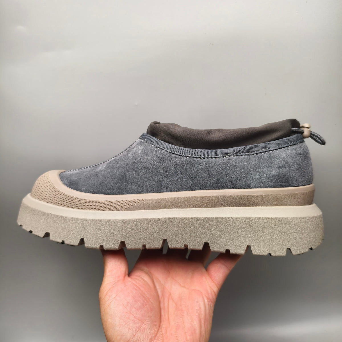 Dark Gray Slip-On Casual Shoes – Style 4096