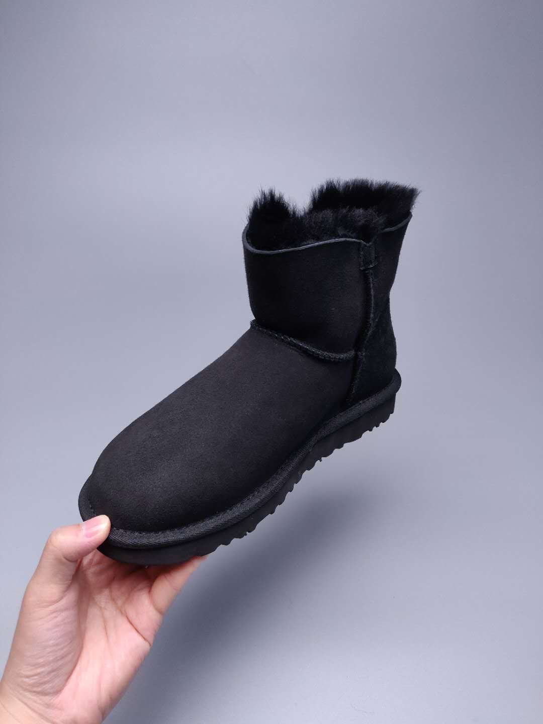 Black Side-Zip Ankle Boots – Style 2481