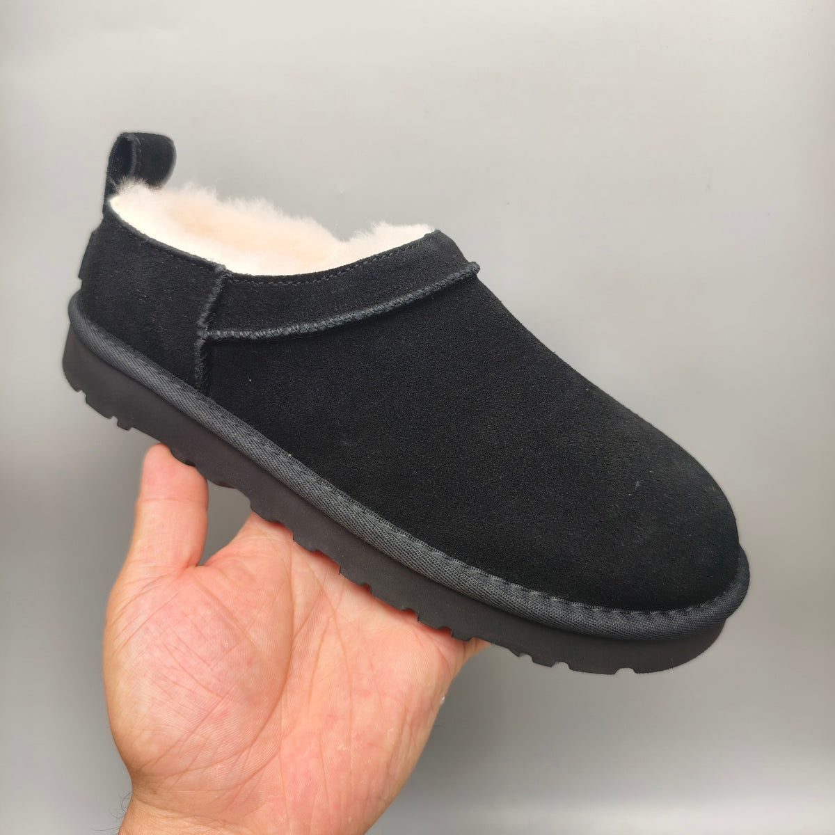 Black Women's Classic Slip-On Shoes – Style 3891