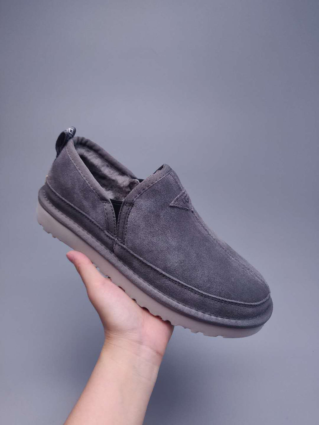 Gray Men's Slip-On Low-Top Casual Shoes – Style 3455