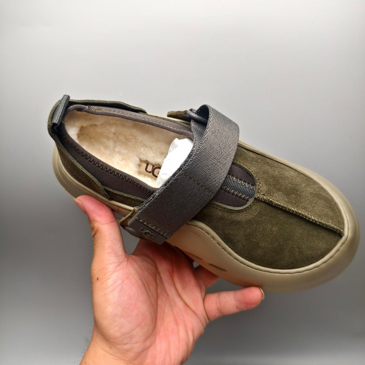 Green Unisex Slip-On Casual Shoes | Style 7550