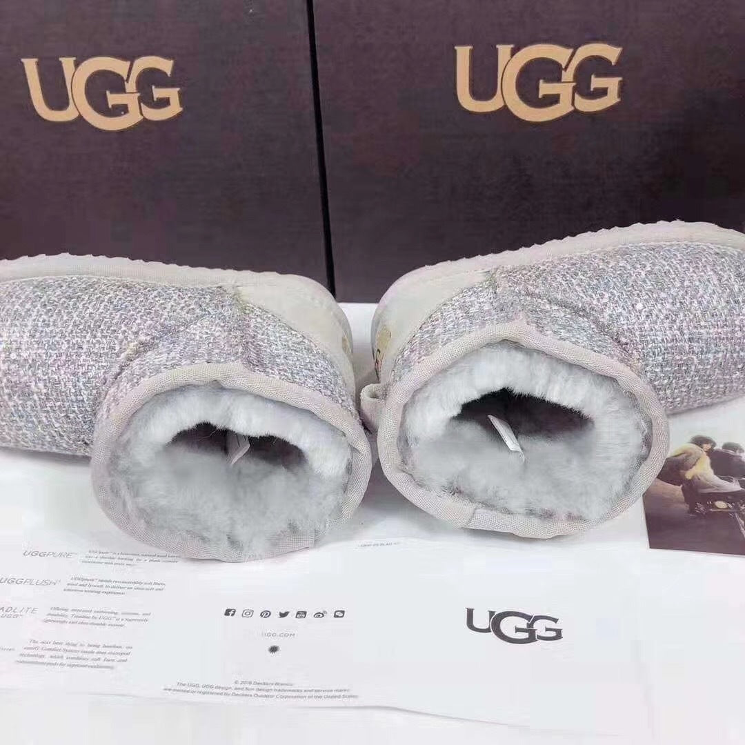 Kids' Chic Snow Boots in Gray | Style 5854