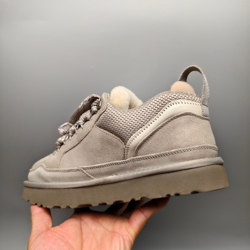 Gray Unisex Mesh Casual Sneakers – Style 4032