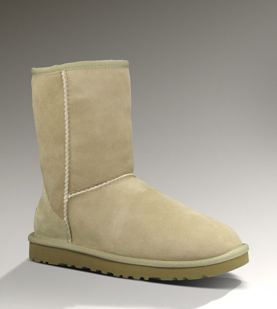New Classic Stain-Resistant Short Boots in Sand | Style 6223