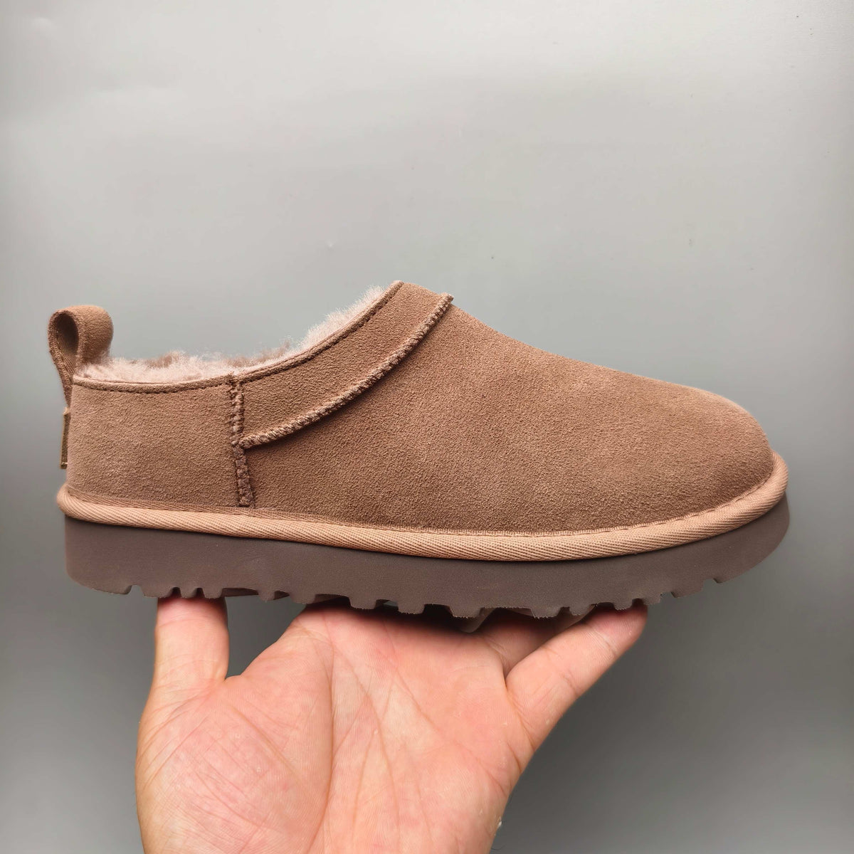 Mu Pink Women's Classic Slip-On Shoes – Style 3891
