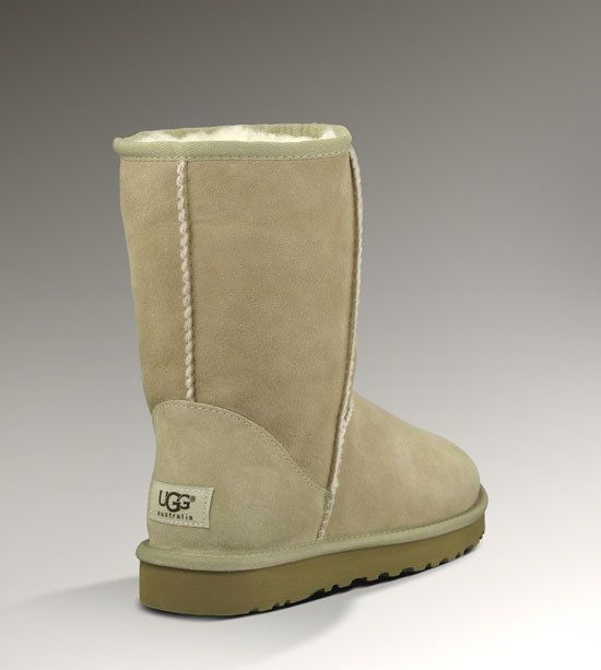 New Classic Stain-Resistant Short Boots in Sand | Style 6223
