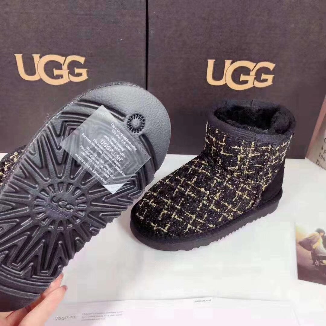 Kids' Chic Snow Boots in Black | Style 5854