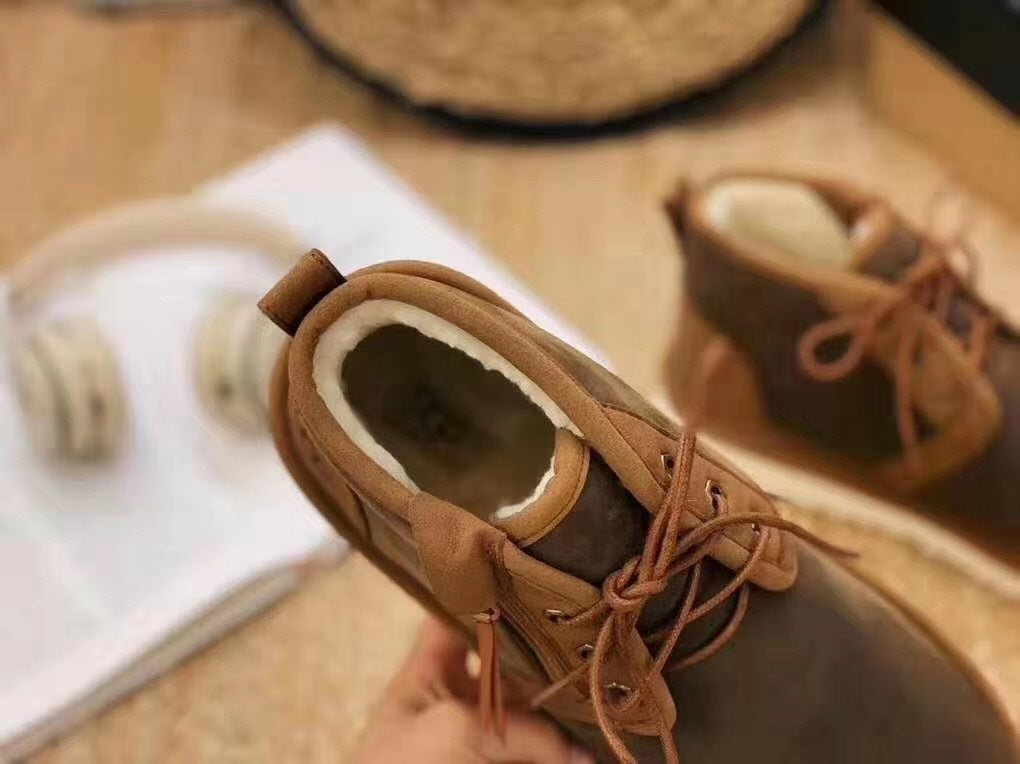Chestnut Niumu Zip-Up Shoes – Updated Style 3883