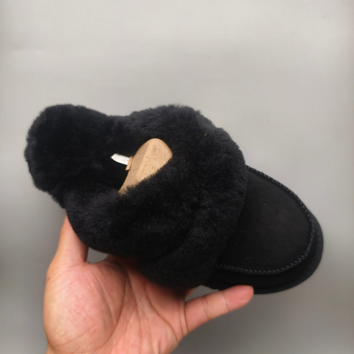 Black Casual Indoor Slippers – Style 4571