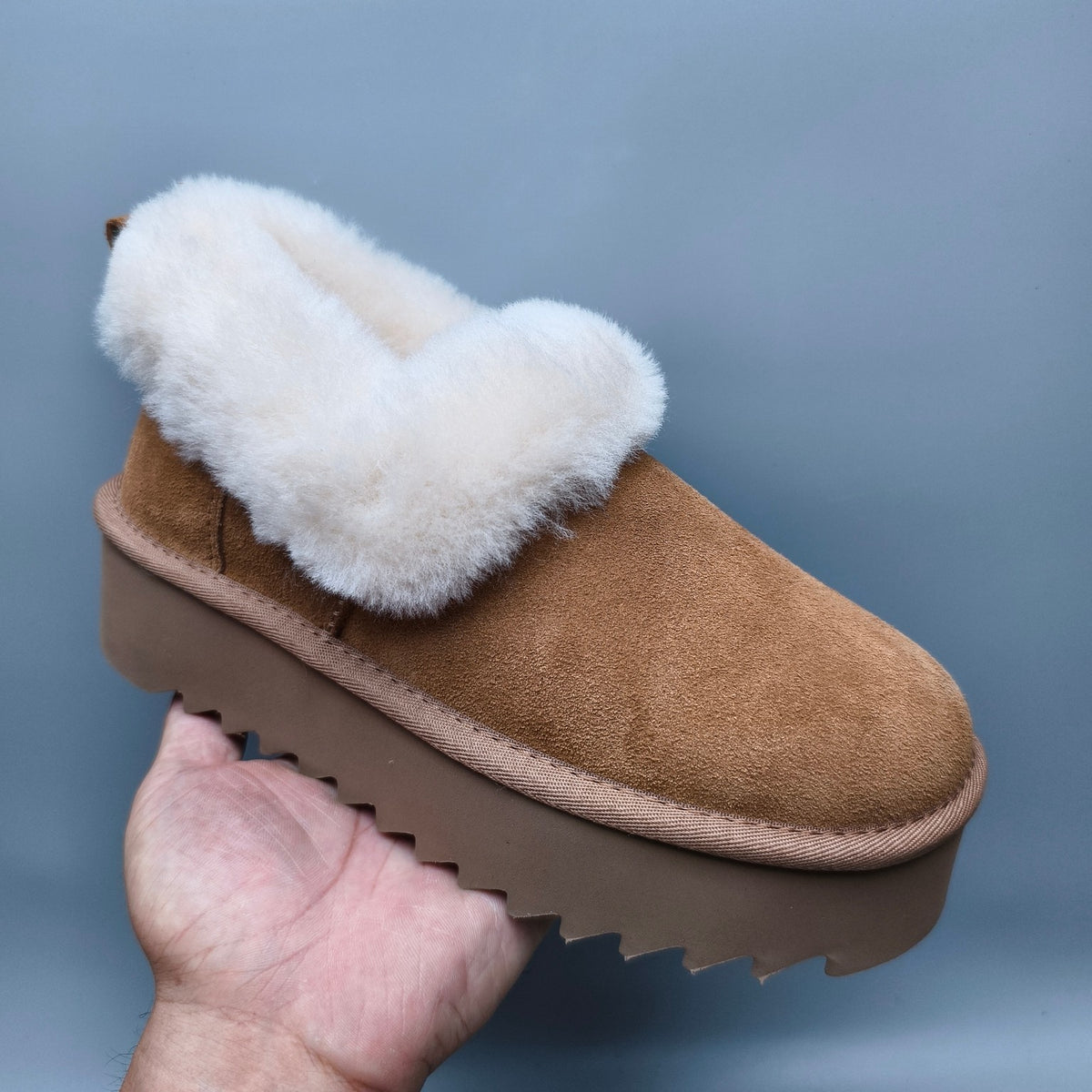 Chestnut Platform Casual Shoes | Style 6733