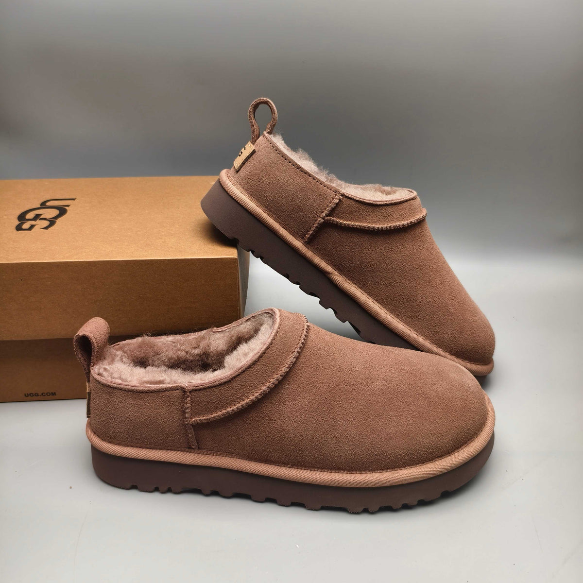 Mu Pink Women's Classic Slip-On Shoes – Style 3891