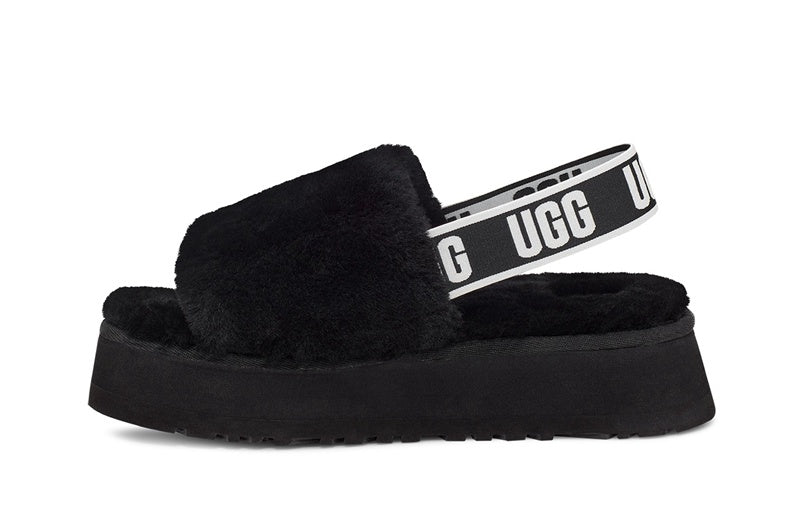 Black Disco Sandals – Style 2258