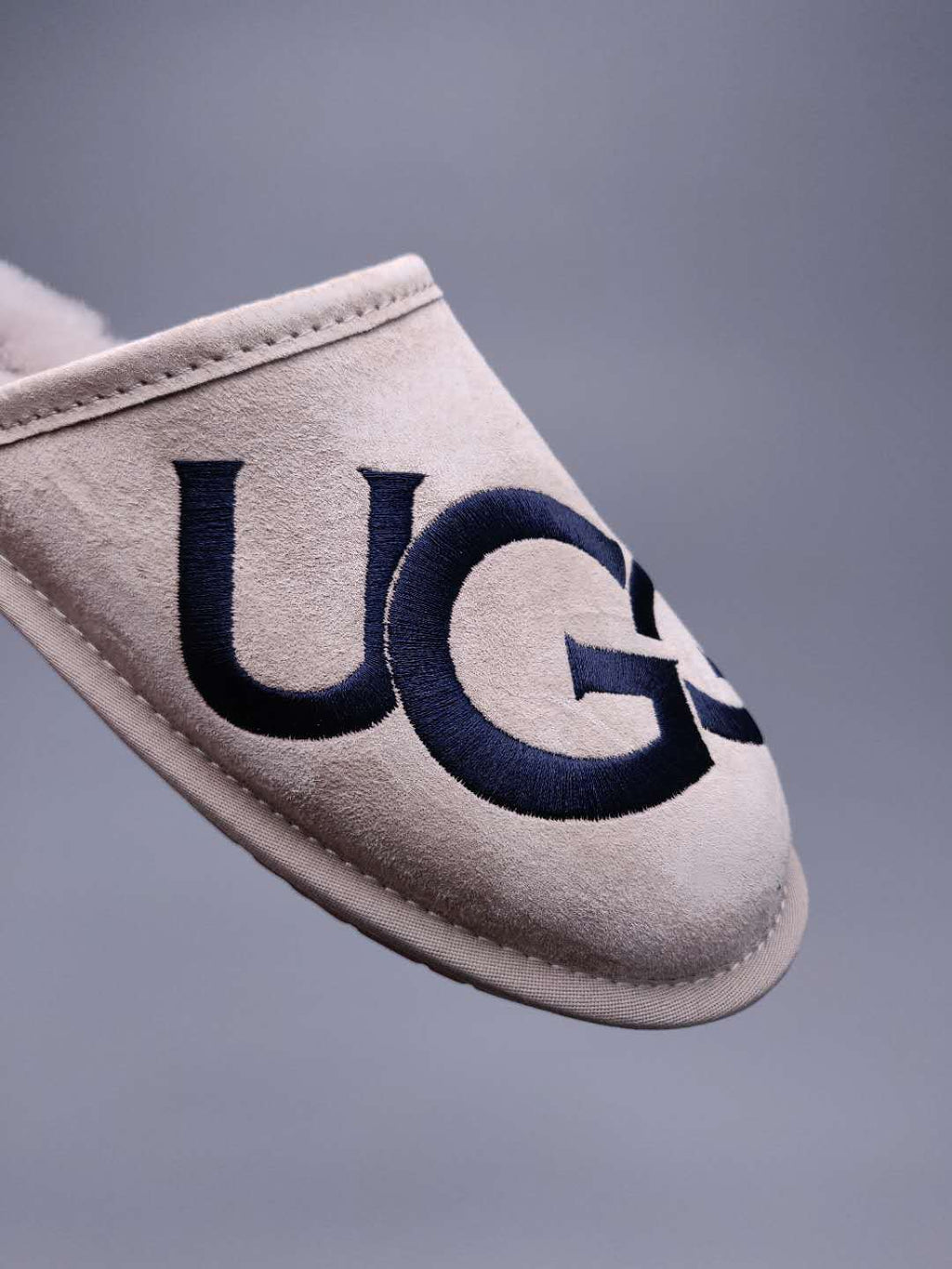 Gray Big G Indoor Slippers – Style 2593
