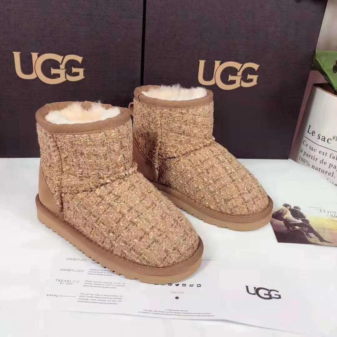 Kids' Chic Snow Boots in Chestnut | Style 5854