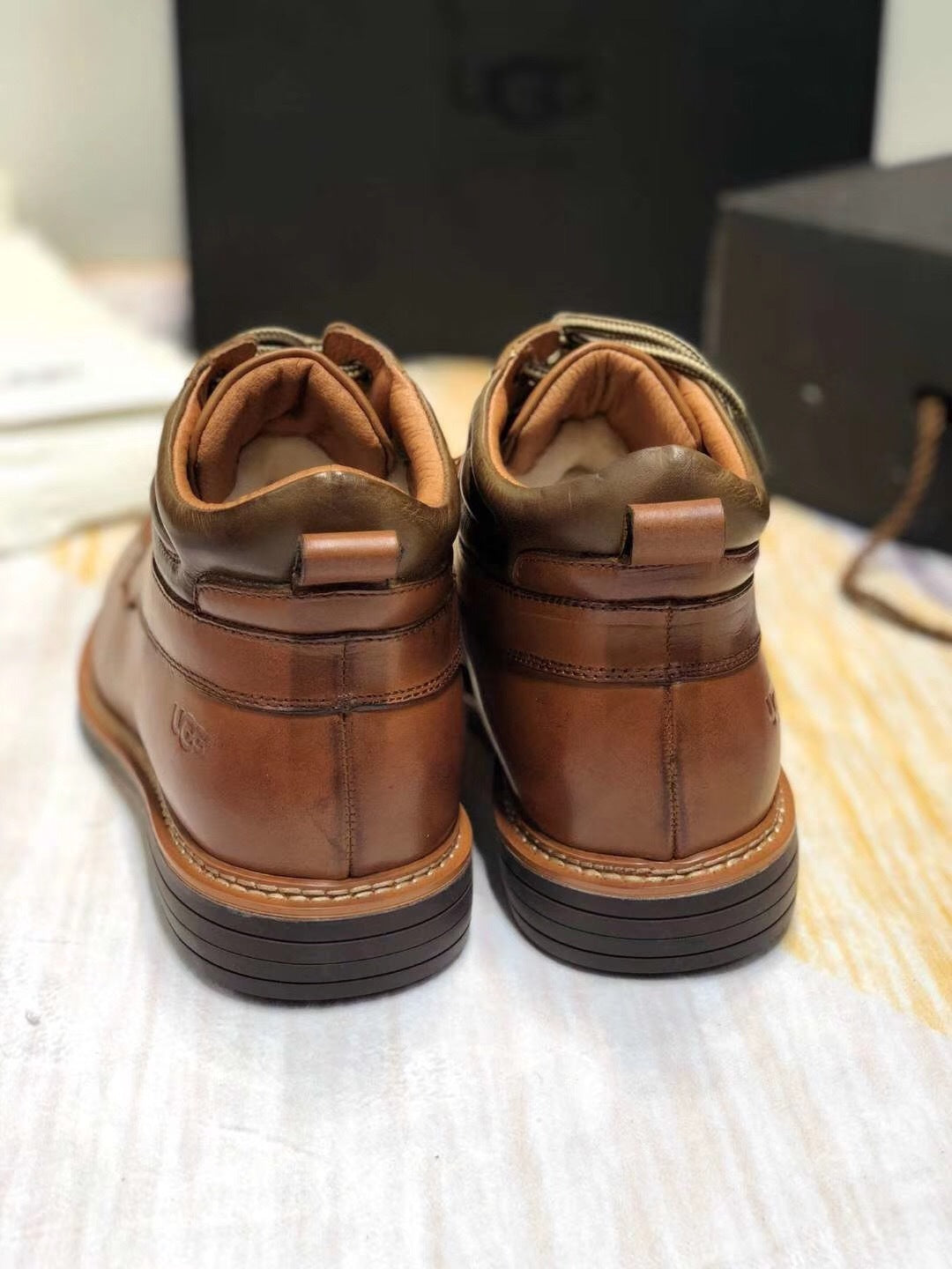 Brown Leather Shoes – Beishi Upgraded Series 0726-1