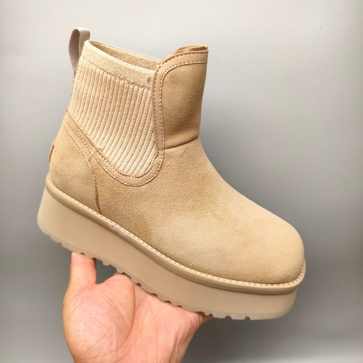 Sand 5 cm Platform Casual Shoes – Style 3258