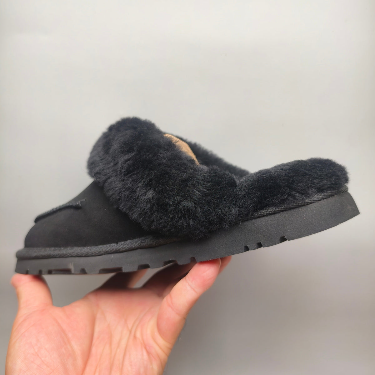 Black Casual Indoor Slippers – Style 4571