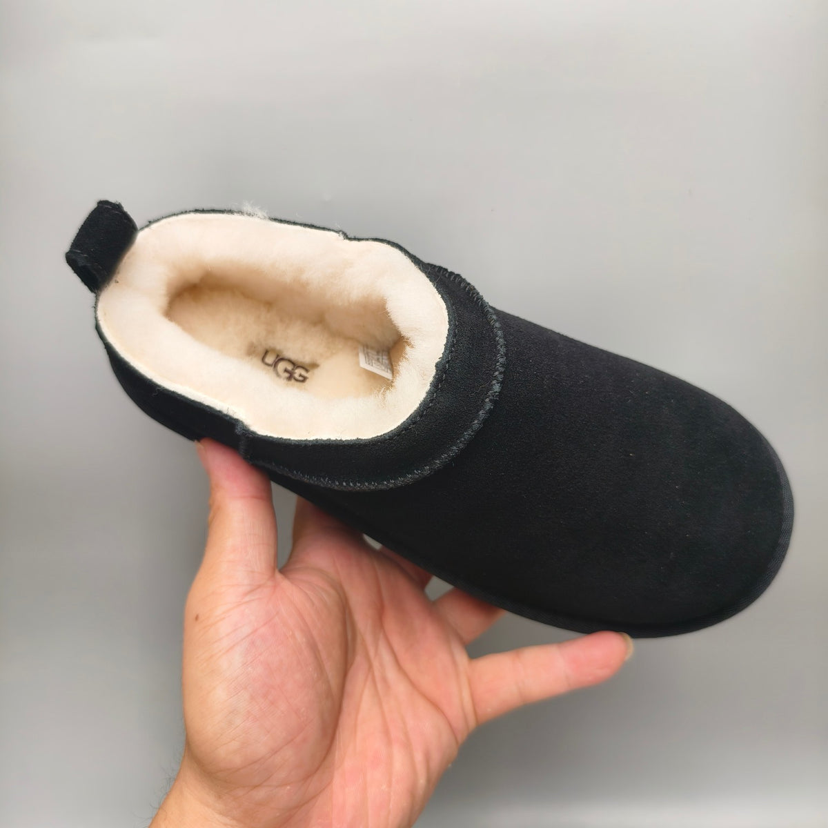 Black Women's Classic Slip-On Shoes – Style 3891