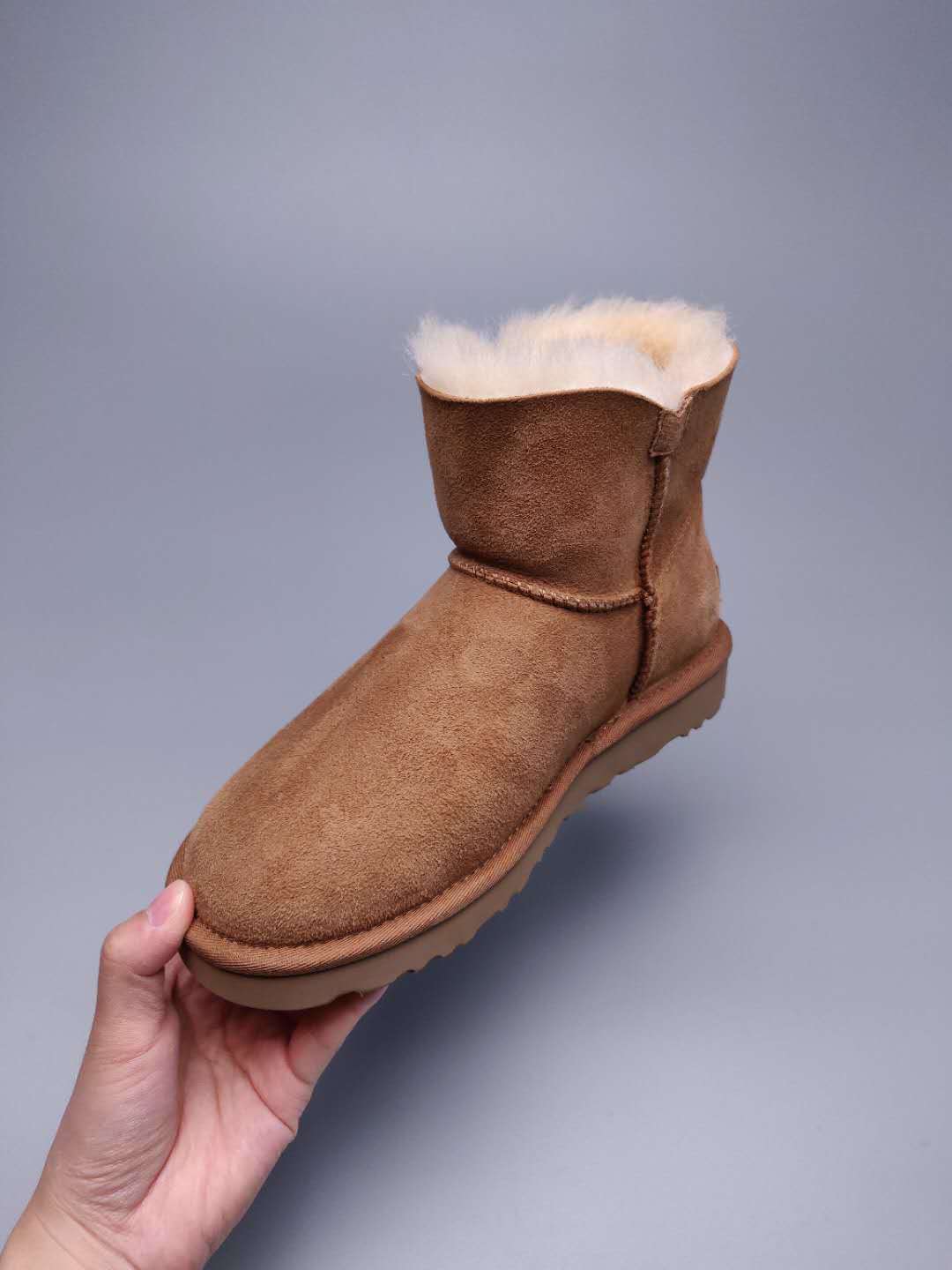 Chestnut Side-Zip Ankle Boots – Style 2481