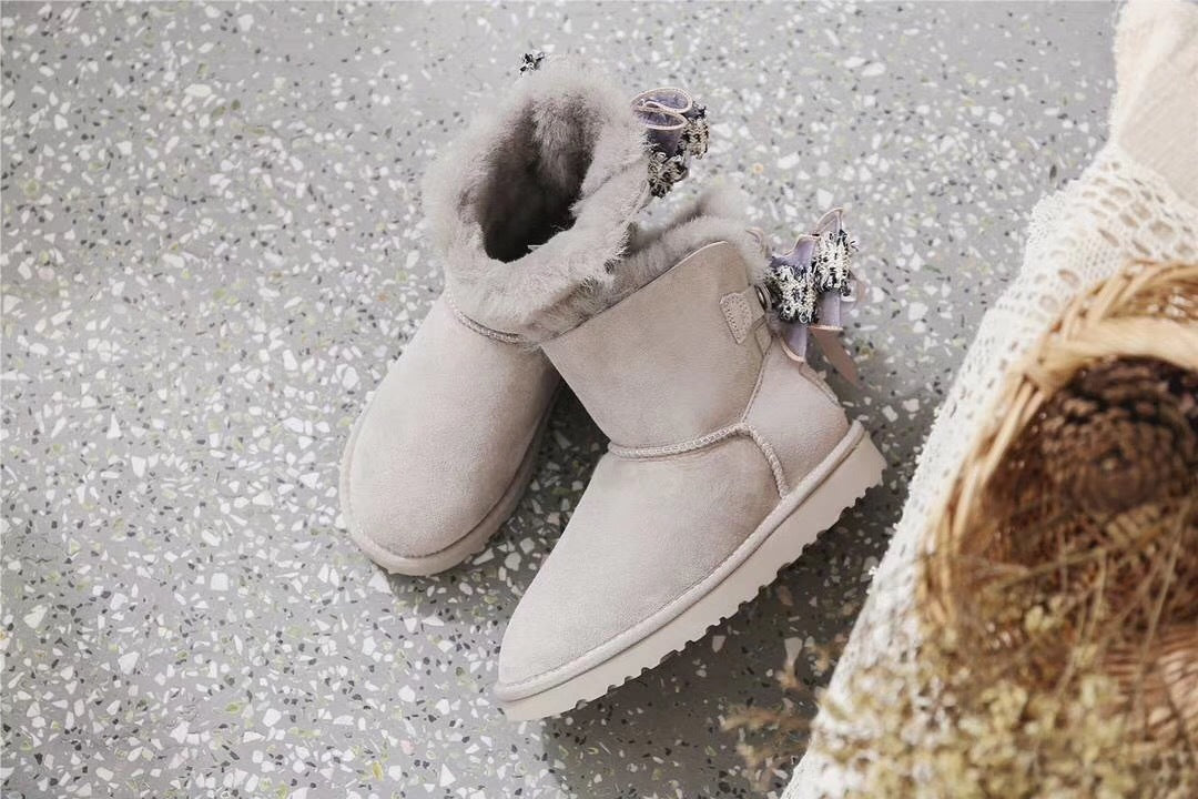 Diamond Gray 3-Way Snow Boots | Style 6503
