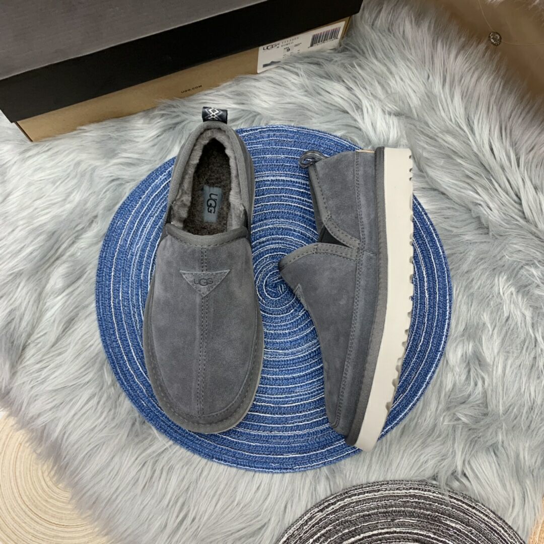 Gray Men's Slip-On Low-Top Casual Shoes – Style 3455