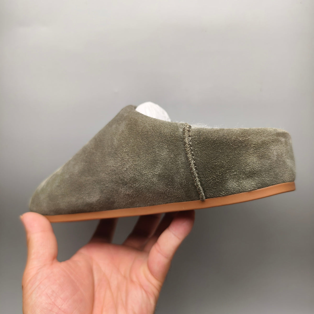 Green Slip-On House Shoes – Style 1390