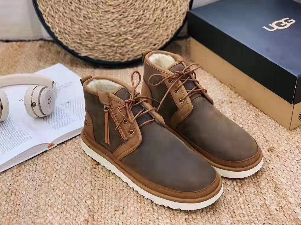 Chestnut Niumu Zip-Up Shoes – Updated Style 3883