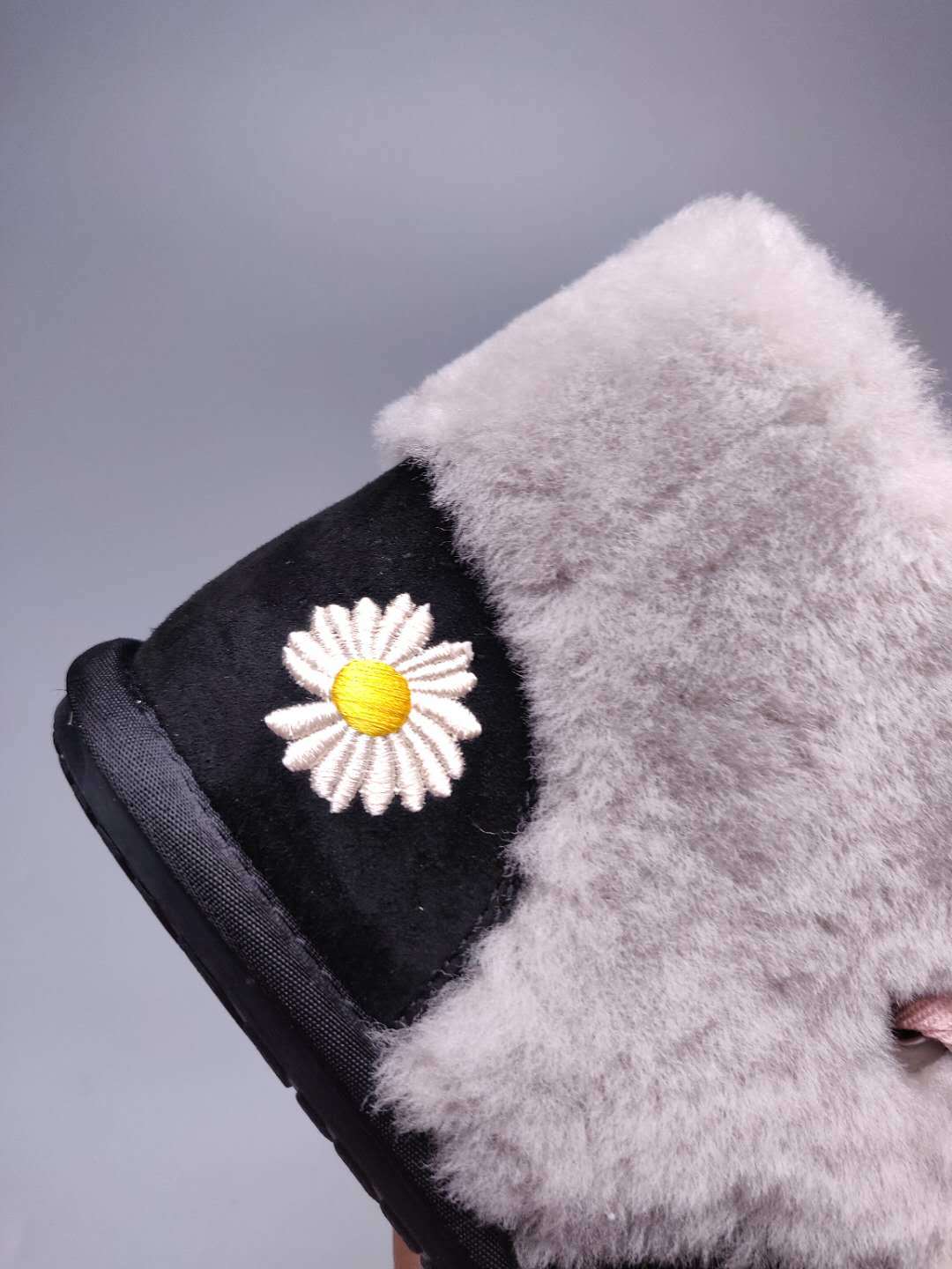 Black Daisy, Chain & Ribbon Footwear | Style 7888