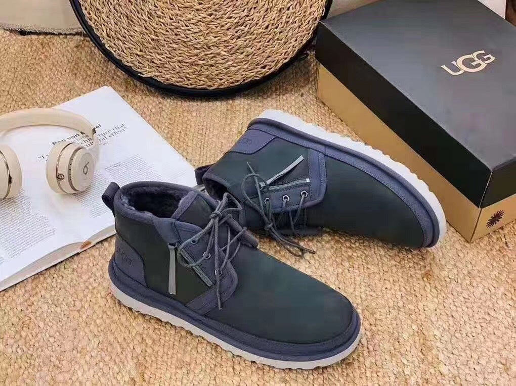 Dark Gray Niumu Zip-Up Shoes – Updated Style 3883