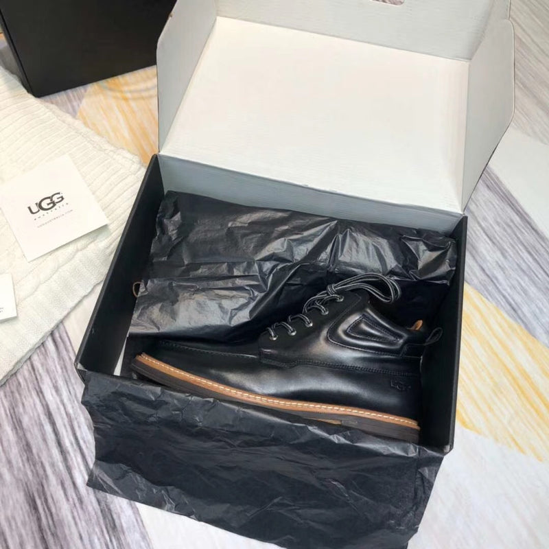 Classic Black Leather Shoes – Beishi Upgraded Series 0726-1