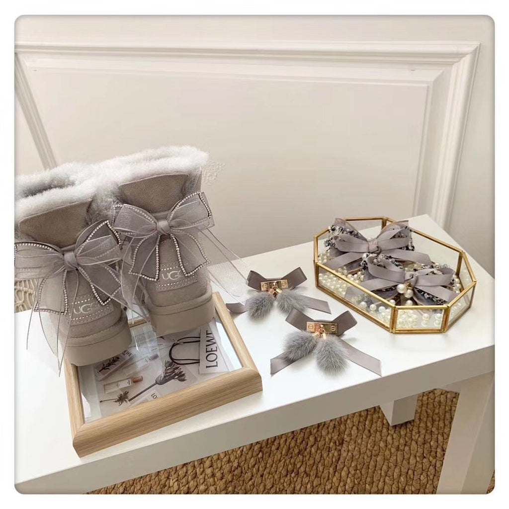 Diamond Gray 3-Way Snow Boots | Style 6503