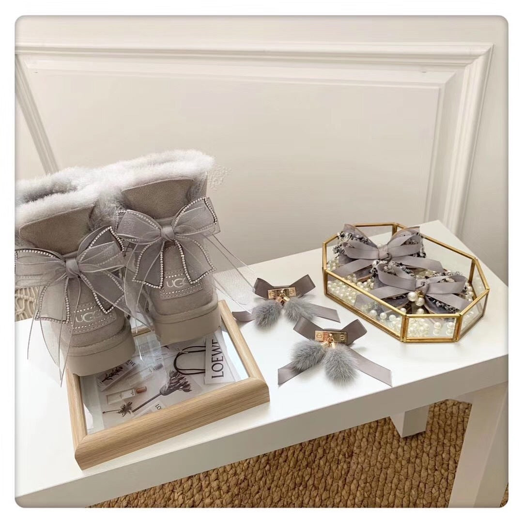 Diamond Gray 3-Way Snow Boots | Style 6503