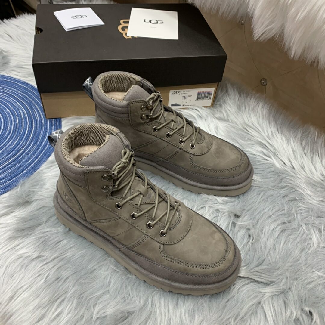 Gray Men's Lace-Up Casual Shoes – Style 2991